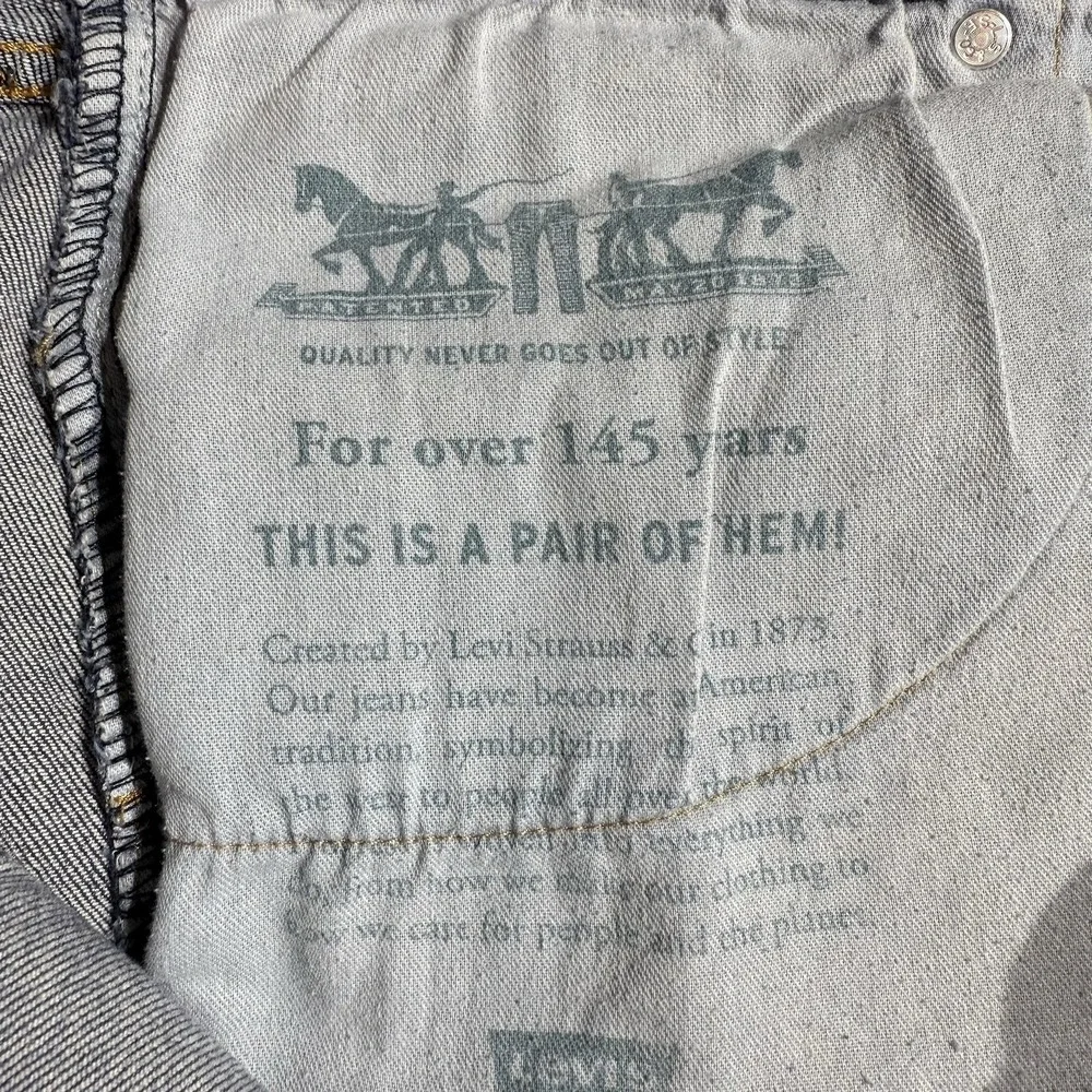 Levi 505 Size‎ 36x30 Mens Regular Fit Straight Leg Blue Jeans